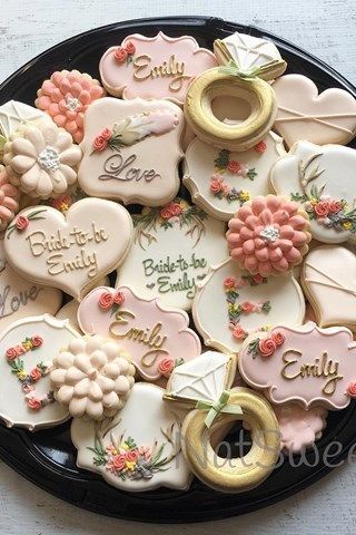 Bridal Shower Inspo, Bridal Shower Planning, Bridal Shower Cookies, Bridal Shower Inspiration, Bridal Shower Cakes, Elegant Bridal Shower, Bridal Shower Diy, Boho Bridal Shower, Bridal Shower Food