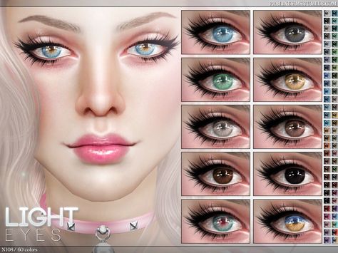 Eyes in 60 colors, all ages and genders  Found in TSR Category 'Sims 4 Eye Colors' Sims 4 Eyes, Cc Eyes, Sims 4 Nails, Sims 4 Cc Eyes, Sims 4 Skin, Sims 4 Alpha, The Sims 4 Skin, Sims 4 Makeup, The Sims 4 Pc