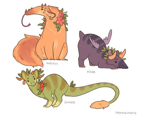 Take a Break with Strangely Katie's Calming and Restful Tea Dragons Tea Dragons, Tea Dragon, 강아지 그림, Creature Drawings, 캐릭터 드로잉, Mythical Creatures Art, Creature Concept Art, Creature Concept, Dragon Art