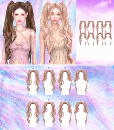 Fairy Hair Sims 4 Cc, Sims Alpha Cc Clothes, Sims 4 Cc Alpha Hair Patreon, Hair Sims 4 Cc Alpha, The Sims 4 Cc Hairstyles, Ts4 Cc Hair Alpha, Sims 4 Alpha Cc Hair, Sim4 Cc Hair, Sims 4 Alpha Hair Cc