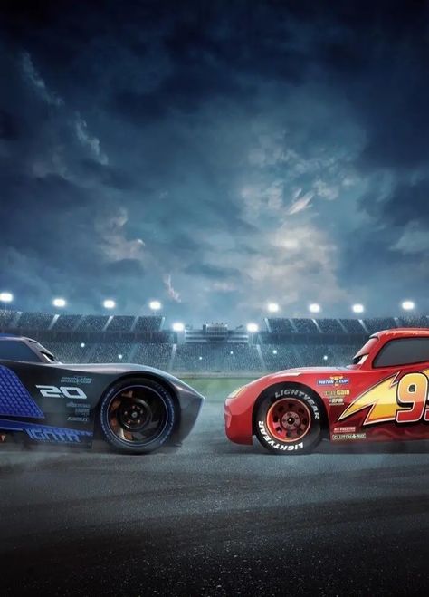 Cars Scenes Pixar, Mc Queen Cars Wallpaper, Mc Queen Cars, Ka Chow, Flash Mcqueen, Disney Cars Wallpaper, Cars Poster, Lighting Mcqueen, Cars Disney