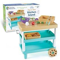 Play Kitchen Island, Food For Toddlers, Realistic Play Food, Kitchen Island Size, Kids Kitchen Accessories, Play Kitchen Food, Toy Kitchen Accessories, Preschool Learning Toys, Play Kitchen Accessories