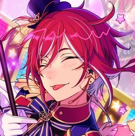 Enstars Cards, Natsume Sakasaki, Enstars Icons, Ensamble Stars, Rhythm Games, Ensemble Stars, An Anime, Profile Pictures, Vocaloid