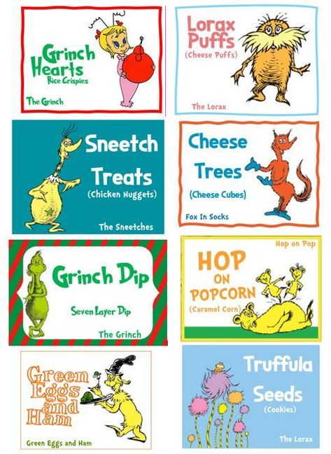 Please feel free to use these signs for your Dr. Seuss themed party! Dr Seuss Printables Free, Dr Seuss Classroom Door Decorations, Dr Seuss Classroom Door, Dr Seuss Printables, Doctor Suess Birthday, Dr Seuss Party Ideas, Dr Seuss Party, Kindergarten Graduation Party, Dr Seuss Classroom