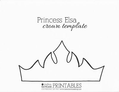 FROZEN Free printable Elsa Crown + Sven Reindeer Antler Templates Crown Templates, Elsa Crown, Crown Printable, Frozen Printables, Frozen Crafts, Frozen Bday Party, Crown Template, Disney Frozen Party, Frozen Themed Birthday Party