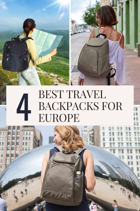 Are you planning a European trip and don't know what backpack to bring? In this article, I will show you the best travel backpack for Europe and how to choose the right one for your needs. Backpack For Europe Travel, Best Travel Backpack, European Trip, Ways To Travel, Cool Backpacks, Travel Light, European Travel, International Travel, Travel Backpack