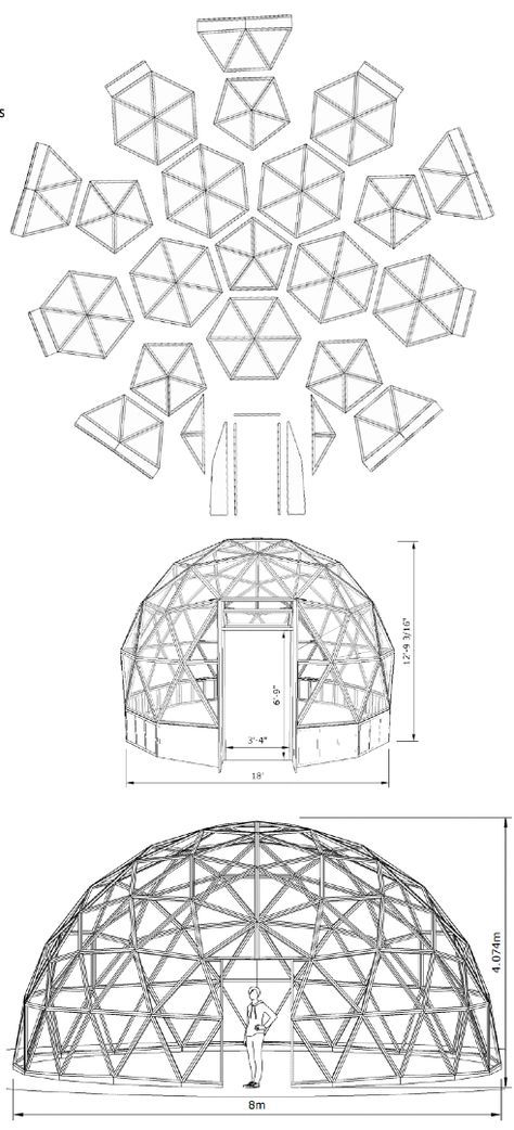 Geodesic Dome Plans, Geodesic Tent, Geodesic Dome Kit, Geodesic Dome Greenhouse, Geometric Dome, Dome Greenhouse, Dome Building, Geodesic Dome Homes, Dome Structure