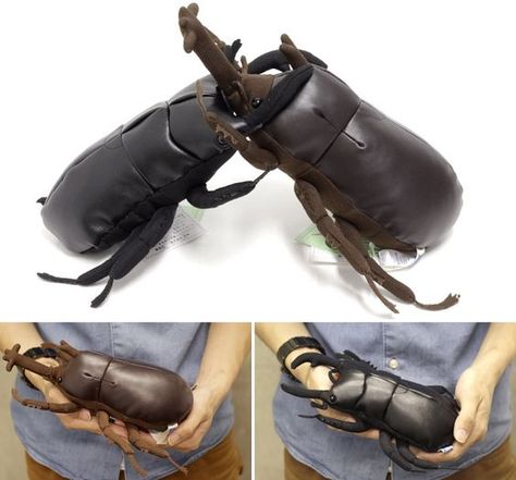 Insect Plush, Plush Ideas, Diy Plushies, Rhino Beetle, Cool Bugs, Stag Beetle, Hello Kitty Birthday, Bugs And Insects, Toy Sets