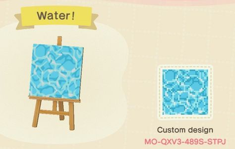 Pool Codes Animal Crossing, Animal Crossing Pool Ideas, Animal Crossing Pool Design Code, Acnh Pool, Animal Crossing Pool, Animal Crossing Floor Patterns, Pool Tile Designs, Ac New Leaf, Animal Crossing Guide