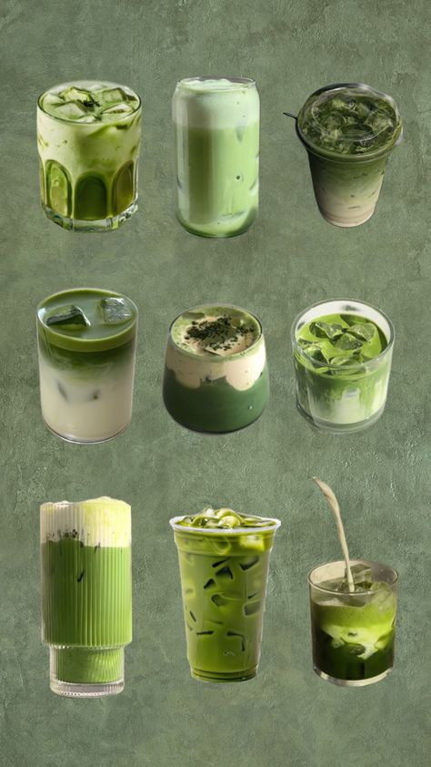 Green Shades Aesthetic, Shades Aesthetic, Matcha And Coffee, Organic Matcha Green Tea Powder, Matcha Drinks, Verde Matcha, Herbal Drink, Matcha Lover, Simplistic Wallpaper