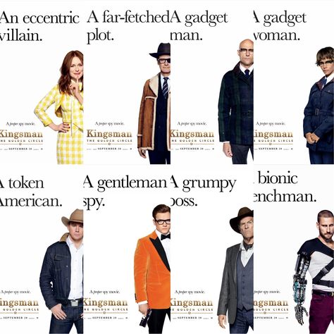 Statesman Kingsman, Eggsy Kingsman, Kingsman Movie, Manners Maketh Man, The Golden Circle, Kings Man, Golden Circle, Taron Egerton, Manners