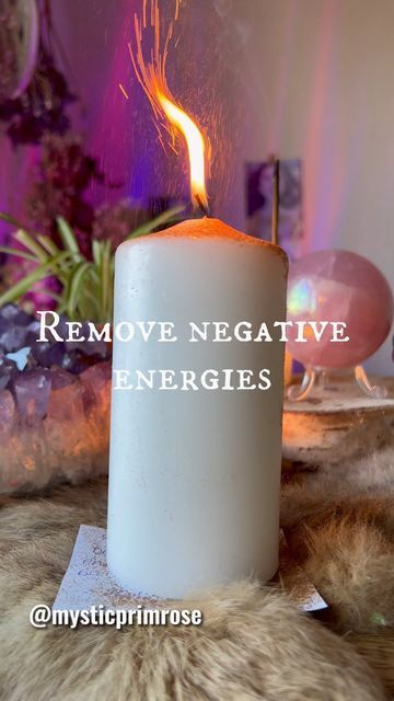 LILLY STATHAM | Witchcraft & IG COACH 💜 on Instagram: "A very simple & easy cleansing spell to remove any negative energies from your home and life! ✨🔮 #witchcraft #spellwork" Cleansing Spell, 100k Views, Eclectic Witch, Removing Negative Energy, Witchy Stuff, To Cast, Book Of Shadows, Negative Energy, Other People