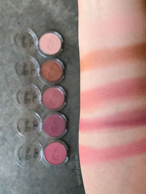 Essence The Blush, Essence Blush, Blush Swatches, Drugstore Blush, Clear Packaging, Incandescent Light, Fair Skin Tone, Brand Website, Blush On