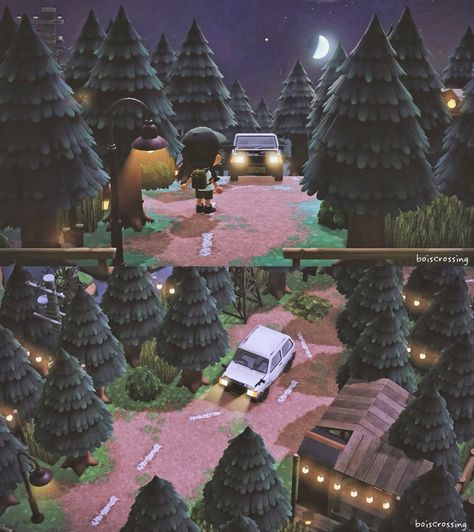 𝖻𝗈𝗂𝗌 𝖼𝗋𝗈𝗌𝗌𝗂𝗇𝗀 on Twitter: "the forest trail 🪵🌲 https://t.co/BidHoxnRYe" / Twitter Animal Crossing Funny, Animal Crossing Wild World, Island Theme, Forest Trail, Island 2, New Animal Crossing, Animal Crossing Game, Island Design, Animal Crossing Qr