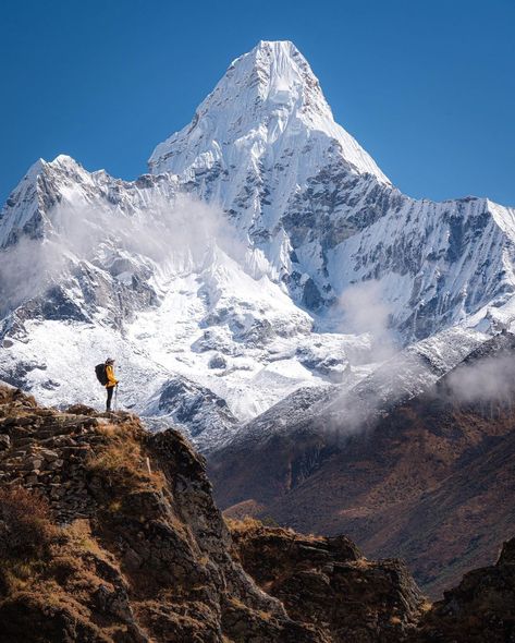 Ama Dablam, Mount Everest Base Camp, Climbing Everest, Himalayas Mountain, Zoom Background, Everest Base Camp Trek, Everest Base Camp, Nepal Travel, Solo Trip