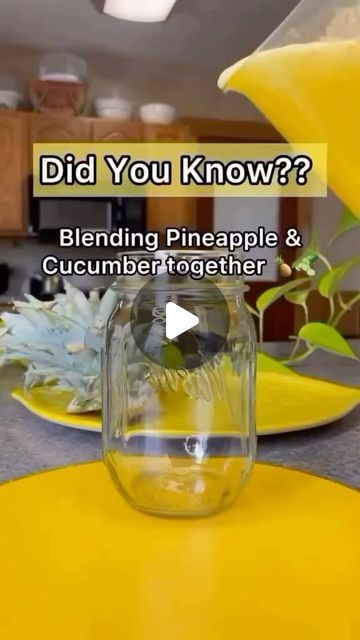 Always_beaut_tips_recipes on Instagram: "“Transform Your Health with Our Pineapple & Cucumber Detox Smoothie! 🍍🥒”

“Discover exciting new products and connect with us on other platforms through the link in our bio!”

“Blending pineapple and cucumber creates a powerful drink that detoxifies the colon, removes excess waste, and prevents constipation. This smoothie promotes regular bowel movements and supports overall digestive health. Add in two healthy snacks from our eBook and enjoy a protein-rich meal for balanced nutrition.”

“Ready to start your detox journey? Comment below, share with friends, and save this post for your health transformation! 📝👯‍♂️💬”

#DetoxSmoothie #Detox #Detoxing #DetoxWeightLoss #SmoothieDiet #SmoothieWeightLoss #GreenSmoothie #WeightLossJourney #WellnessJour Pineapple And Cucumber, Cucumber Drink, Smoothie Diet Challenge, Juicy Juice, Colon Health, Diet Challenge, Digestive Enzymes, Healthy Eating Tips, Detox Smoothie