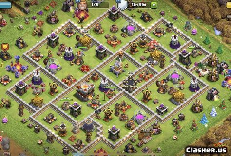 [Town Hall 11] TH11 War/Trophy base #1546 - Anti E-drag [With Link] [11-2021] - Trophy Base - Clash of Clans | Clasher.us Th 11 Base Clash Of Clans, Town Hall 11 Base, Clash Of Clash, Trophy Base, Ganpati Decoration At Home, Ganpati Decoration, Facebook Photos, Clash Of Clans, Town Hall