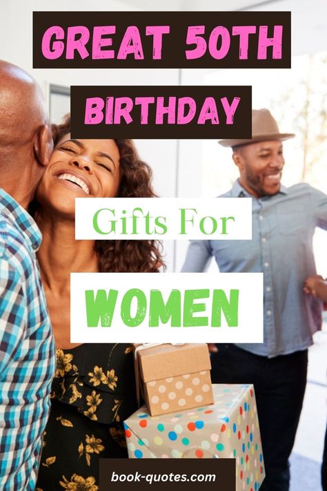 Here are some tips on how to make or get great gifts for a woman's 50th birthday. Gifts for 50th birthday women, turning 50 products, fun & simple gifts for 50th birthday women, girls birthday ideas #birthday fun for women #women birthday ideas Gifts For 50th Birthday Women, Women Birthday Ideas, Glamorous Birthday, 50 Years Birthday, 50th Birthday Gift Ideas, Birthday Gift Ideas For Women, 50th Birthday Gifts For Woman, 50s Women, Birthday Women