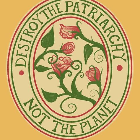 Destroy the Patriarchy not the Planet Destroy The Patriarchy, Letras Cool, Planet Design, The Patriarchy, Room Posters, Cool Stickers, Journal Stickers, Aesthetic Stickers, Scrapbook Stickers