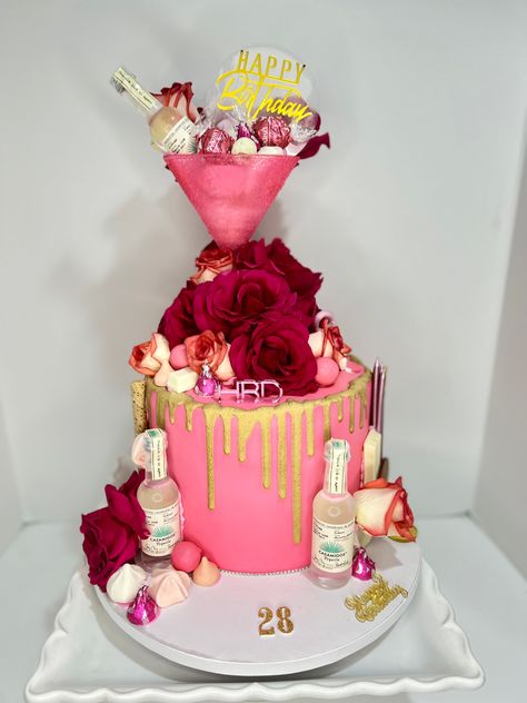 Casamigos Birthday Cake, Casamigos Cake, Casamigos Birthday, Tequila Cake, Pink Lifestyle, Creative Birthday, 21st Birthday, 50th Birthday, Tequila