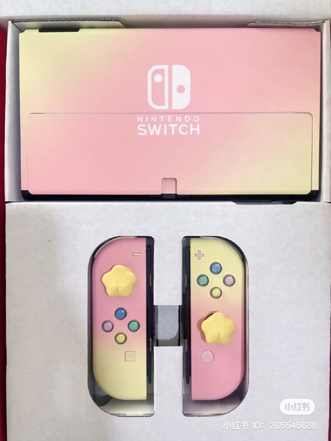 Vip Design, Nintendo Switch Case, Nintendo Switch Accessories, Vip Club, Nintendo Switch Games, Gamer Room, Game Room Design, Money And Happiness, Pink And Yellow