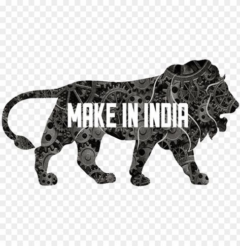 Made In India Logo Design, Make In India Logo Design, Make In India Poster, Make In India Logo, Viksit Bharat, Akhand Bharat, Minimal Logos Inspiration, Eco Project, India Logo