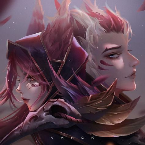 League Icons, Xayah Lol, Skill Issue, Hazbin Oc, Xayah And Rakan, League Of Legends Characters, Anime Best Friends, Mobile Legends, Glass Painting