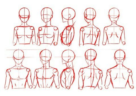 Anatomy Reference Back View, Sholder References Drawing, Calling Pose Reference, How To Draw Someone From The Back, Front Facing Body Reference, Back Drawing Reference, Back Drawing, Drawing Tutorial Face, Body Drawing Tutorial