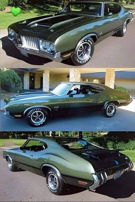 1970 Oldsmobile 442, Classic Cars Trucks Chevy, Old Muscle Cars, Oldsmobile 442, Auto Retro, Model Ideas, Pontiac Cars, Vintage Muscle Cars, Chevy Muscle Cars