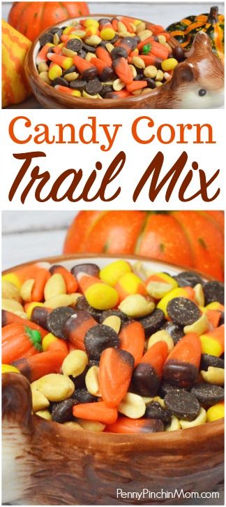 candy corn trail mix Candy Corn Mix, Fall Yummies, Snack To Make, Candy Pumpkin, Lunch Sides, Pumpkin Candy Corn, Fun Halloween Food, Recipes Fall, Diy Desserts