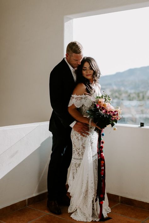 This Couple Threw a Colorful Cabo Destination Wedding at Hyatt Ziva Los Cabos After Celebrating 10 Years Together | Junebug Weddings Hyatt Ziva Los Cabos, Cabo Destination Wedding, Los Cabos Wedding, June Bug, Wedding Image, Destination Wedding Mexico, Makeup By, Destination Wedding Dress, Destination Wedding Locations