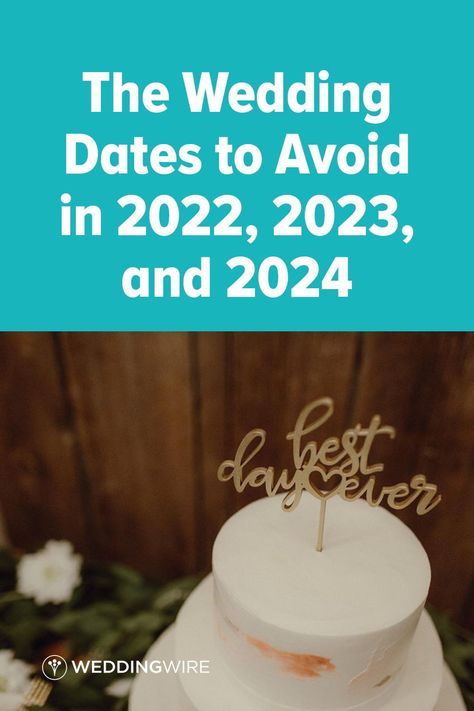 Check out our list of dates in 2022, 2023, and 2024 that you MIGHT want to avoid for your own wedding day. 2023 Avoidance Days, Best Wedding Dates For 2023, When To Get Married, Wedding Dates, Vastu House, 2024 Wedding, The Wedding Date, Good Dates, Perfect Date