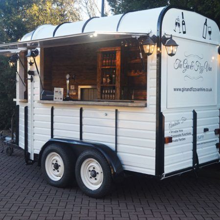 Cafe Cart, Mobile Bar Ideas, Horse Box Conversion, Horsebox Bar, Trailer Kitchen, Prosecco Van, Horse Trailer Bar, Horse Trailer Conversion, Horse Trailer Ideas