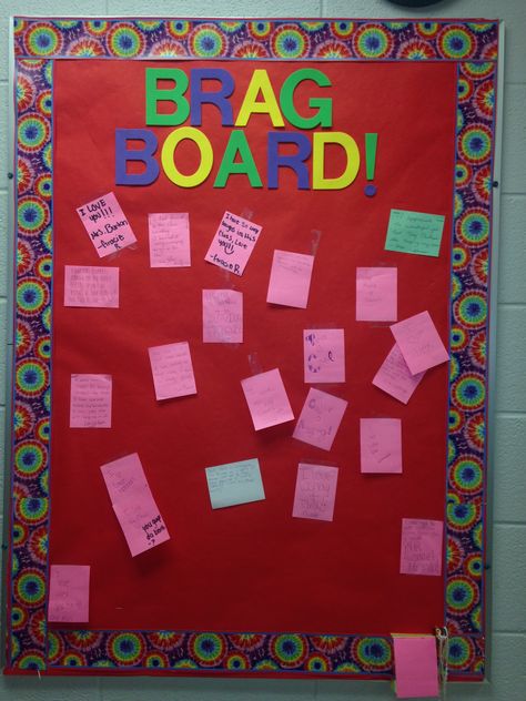 Brag Board in the Family and Consumer Science Department at Adair County High School Brag Board, Health Teacher, Clever Classroom, Family And Consumer Science, Leader In Me, Primary Teaching, Bulletin Board Display, High School Science, Middle School Classroom