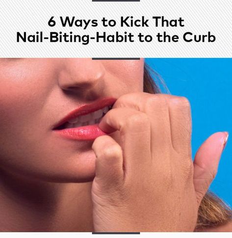 Stop Biting Your Nails, Grow Eyelashes Naturally, Healthy Toenails, Nail Biting Habit, Biting Nails, How To Remove Sharpie, Nails Health, How To Clean Silver, Break Bad Habits