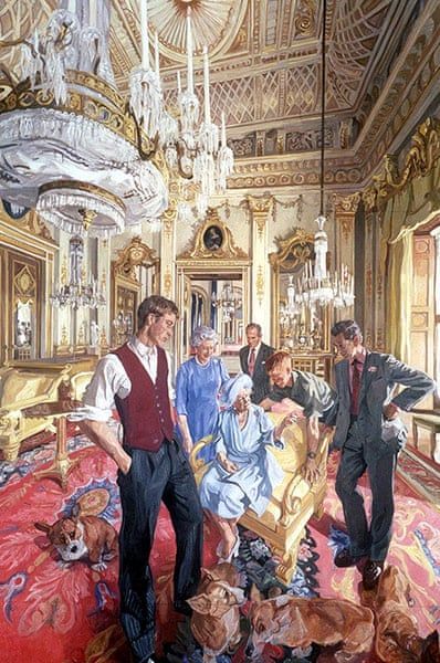 Diana Queen, Royal Family Portrait, Reine Elizabeth Ii, Elisabeth Ii, Family Painting, Rms Titanic, Queen Mother, British Monarchy, National Portrait Gallery