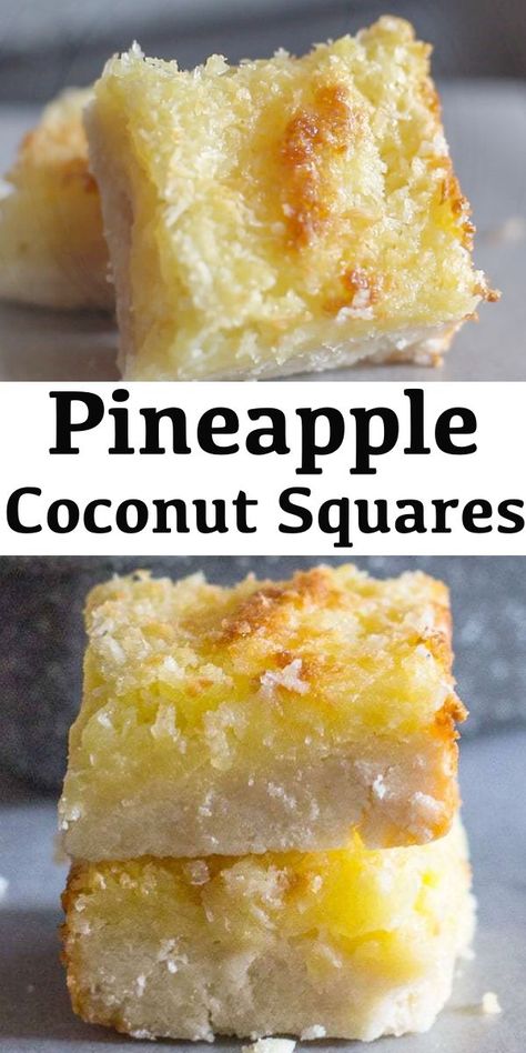 Pineapple Coconut Deserts, Pineapple Coconut Squares Recipe, Chocolate Haupia Squares, Pineapple Coconut Cherry Dream Bars, No Bake Pineapple Coconut Bars, Pineapple And Coconut Recipes, Pineapple Cookie Recipes, Gluesticksblog.com Cookies, Coconut Pinapple Recipes