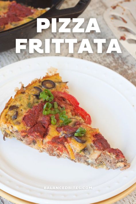 Pizza Frittata, Italian Spice, Breakfast For The Week, Pizza For Breakfast, Easy Yummy Breakfast, Pork Mushroom, Frittata Recipe, Italian Spices, Tasty Breakfast