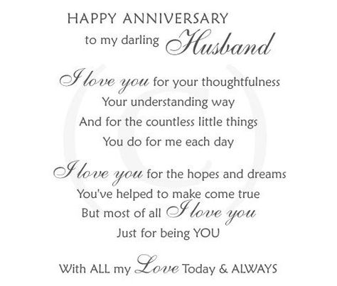 Happy Anniversary: Wedding Anniversary Quotes For Husband – Quotes Fo... Wedding Anniversary Quotes For Husband, Anniversary Poems For Husband, Anniversary Card Sayings, Birthday Quotes For Husband, Anniversary Verses, Happy Anniversary To My Husband, Happy Anniversary Messages, Anniversary Wishes For Wife, Anniversary Quotes For Husband