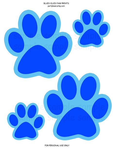 A Blues Clues Scavenger hunt would be fun!! Blues Clues Paw Print, Blues Clues Party Supplies, Blue's Clues Birthday Party, Blue Party Decorations, Clue Party, Skirt Diy, Skirt Mini, Paw Patrol Birthday Party, Blue’s Clues