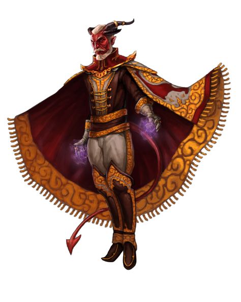 Archmagister King, Archmage [Epic Wizard - Imgur Tiefling Wizard, Fantasy Academy, Tiefling Art, Fantasy Prompts, Tiefling Sorcerer, Battle Mage, Fantasy Demon, Pathfinder Character, Ange Demon