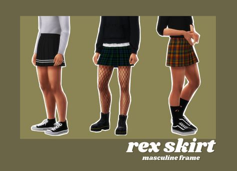 Male Skirt, Sims 4 Men Clothing, Clothes Cc, Nerdy Outfits, Sims 5, Woman Outfit, Los Sims, Sims 4 Cc Packs, Sims 4 Collections