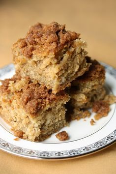 Coffee Cake Oatmeal, Oatmeal Coffee Cake, Oatmeal Coffee, Breakfast Cake Recipes, Brown Sugar Cakes, Oatmeal Bake, Brown Sugar Oatmeal, Coffee Cake Recipes Easy, Oatmeal Cake