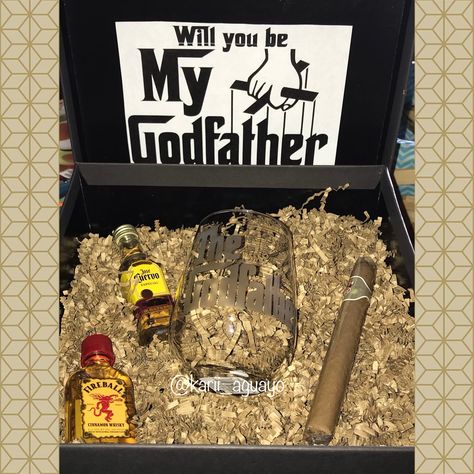 Godfather Proposal Ideas Diy, Nino Proposal Ideas, God Father Proposal Ideas Funny, Godfather Proposal Ideas, Godparents Proposal Ideas, Godparent Request Ideas, Godparent Request, Godfather Proposal, Preterm Baby