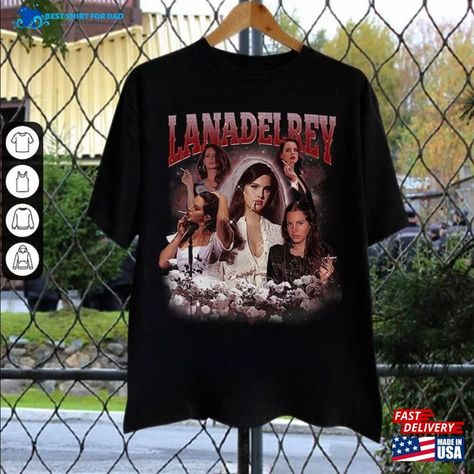 Lana Del Rey Shirt Vintage Style Unisex T-Shirt Gift For Fan Hoodie Classic Check more at https://bestshirtfordad.com/product/lana-del-rey-shirt-vintage-style-unisex-t-shirt-gift-for-fan-hoodie-classic/ Lana Del Rey Vintage, Lana Del Rey Merch, Lana Del Rey Shirt, Selena Quintanilla, Swaggy Outfits, Trending Tshirts, Matching Shirts, Lana Del Rey, Unisex Shirt