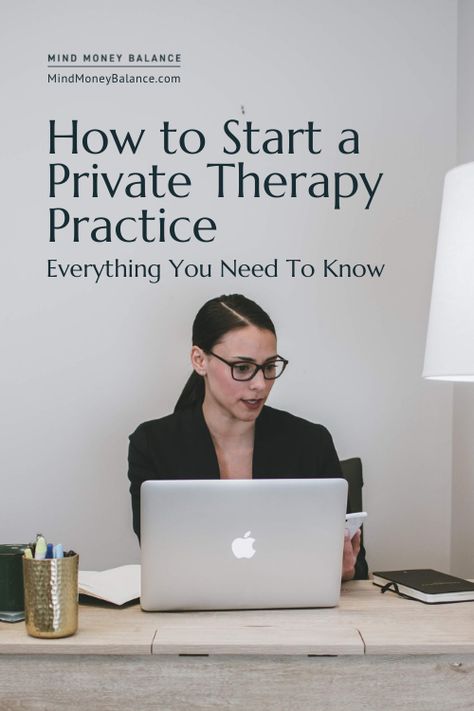 How to Start a Therapy Private Practice → PLUS How Much Starting a Business Will Cost Therapy Private Practice, Private Practice Counseling, Money Balance, Private Practice Therapy, Before Starting A Business, Therapy Website, Therapy Practice, Online Counseling, Therapist Office