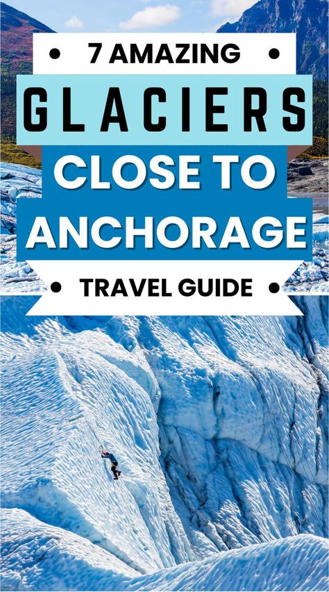 glaciers in alaska Alaska Travel Guide, Alaska Road Trip, Alaska Glaciers, Anchorage Alaska, Alaska Travel, Scenic Routes, Scenic Drive, Nature Travel, Nature Lovers