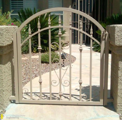 Decorative Gates, Ornamental Iron Gates, House Front Gate, Yard Gate, Iron Garden Gates, Garden Gate Design, Gate Decoration, Gates Design, Modern Gate