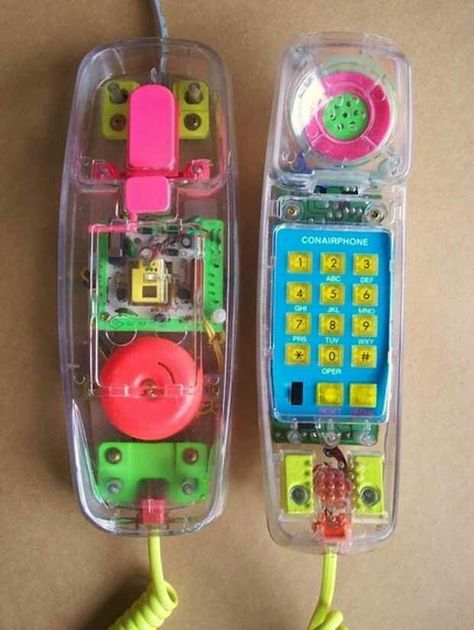 Always wanted this phone when I was younger, from Clarissa Explains it All 80s Phone, 80s Wallpaper, 90s Childhood, Childhood Toys, 90s Kids, The Good Old Days, Do You Remember, Neon Colors, Memory Lane