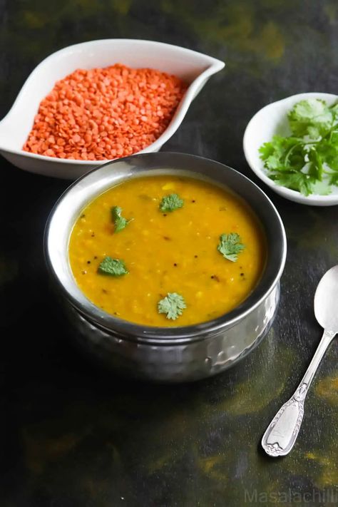 Masoor Dal Recipe, Dahl Recipe, Vegan Plan, Lentil Dal, Easy Weekday Meals, Dal Recipe, Lentil Recipes, Instant Pot Dinner Recipes, Red Lentil